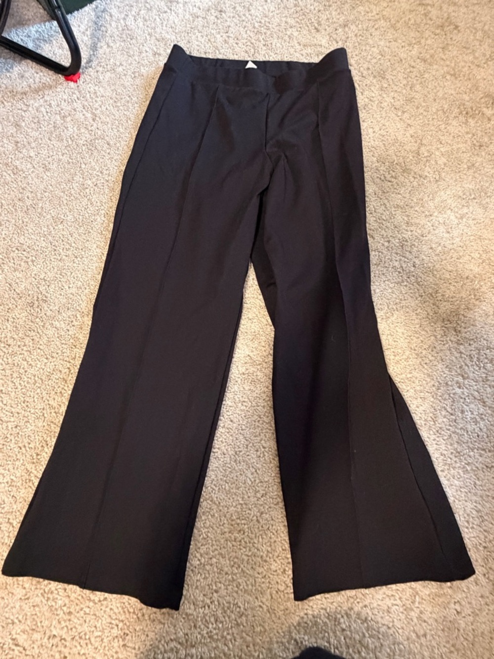 Old Navy Stevie Straight Extra High-Rise Wide leg pants in Black